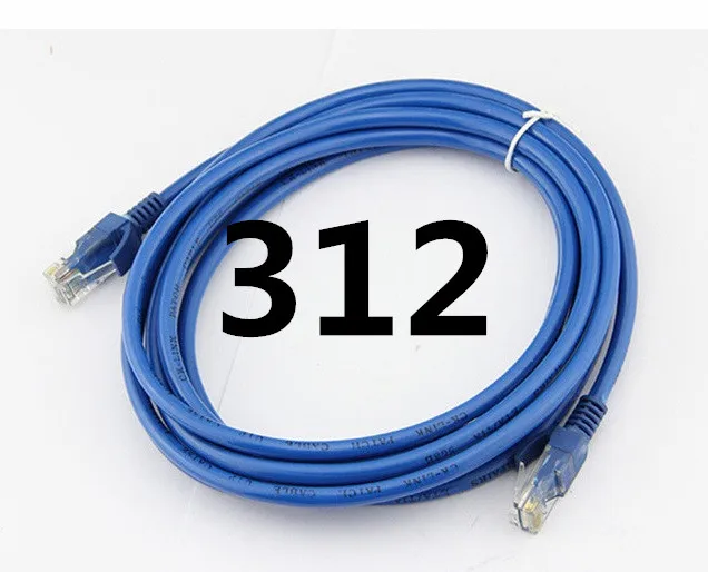 

B312 Universal Blue Ethernet Internet LAN CAT5e Network Cable for PC Computer accessories Modem Router Notebook