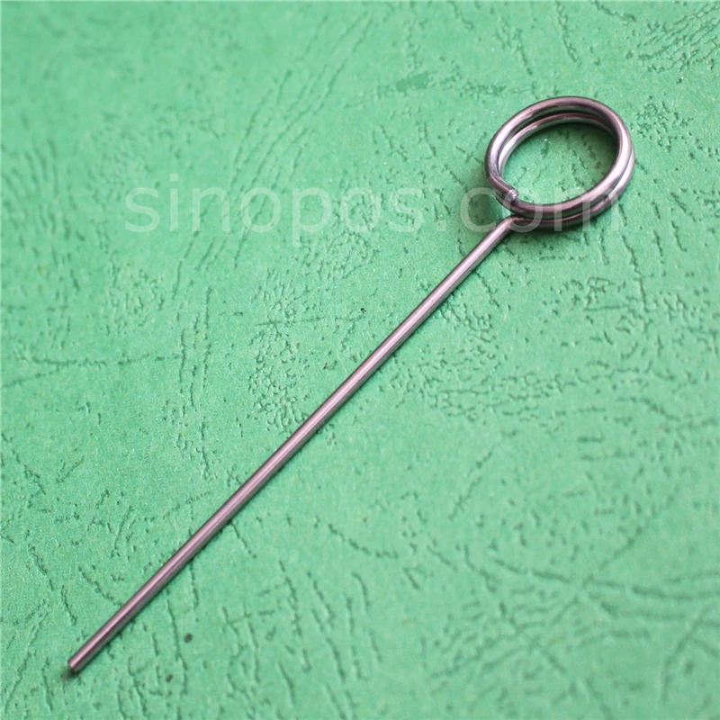 Floral Card Holder Picks, stainless steel wire coil loop ring sign clip  flower arrangements food name tag memo DIY metal display - AliExpress