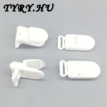

TYRY.HU Plastic Pacifier Clip Holder Soother Mam Baby Dummy Clips for Creative Chew Teether with Letras Lense Beads Nursing Gift