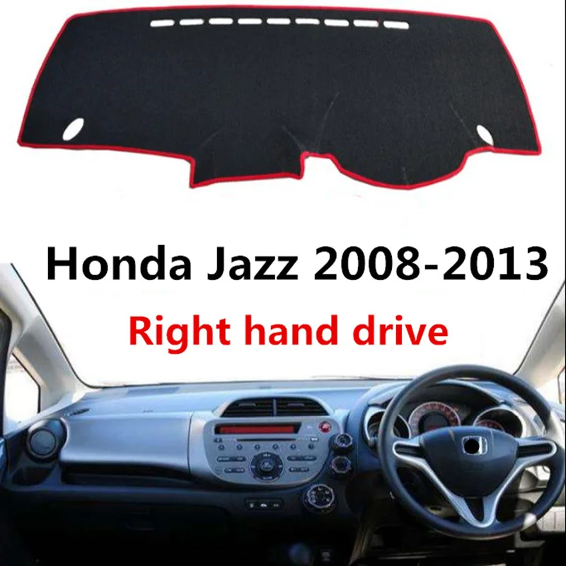 Buy TAIJS car dashboard mat cover for Honda Jazz 08 13 Polyester Fiber Right