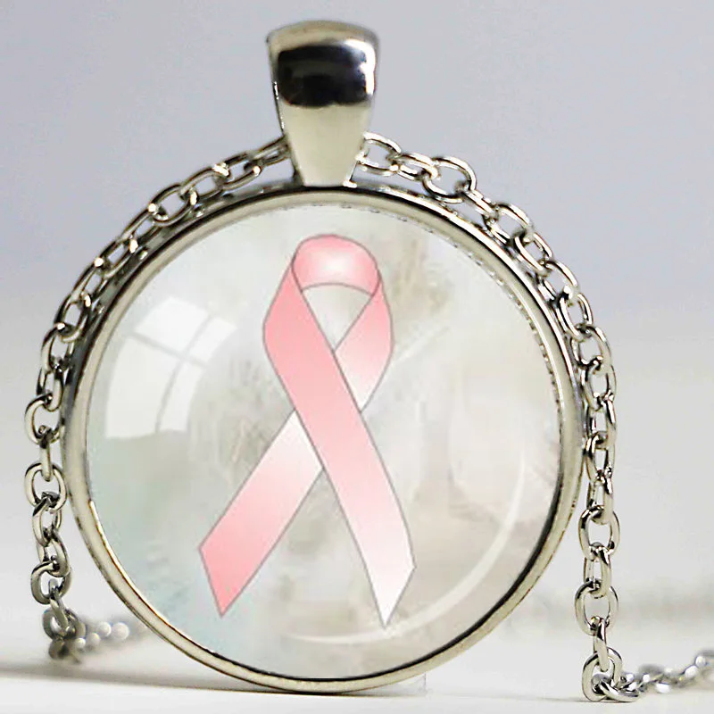 BREAST CANCER AWARENESS Pendant Cancer Survivor Jewelry Wellness
