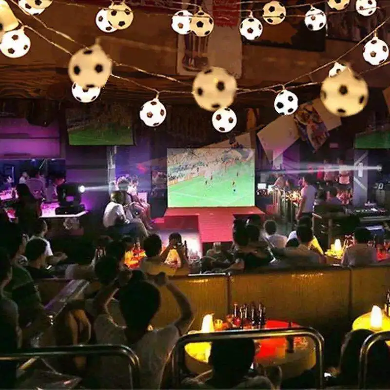 Football decoration string lights (7)