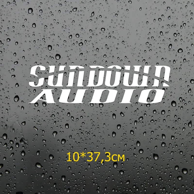 Three Ratels Tz 1369 10 37 3cm Sundown Audio Car Stickers Funny Car Sticker Auto Decals Car Stickers Aliexpress