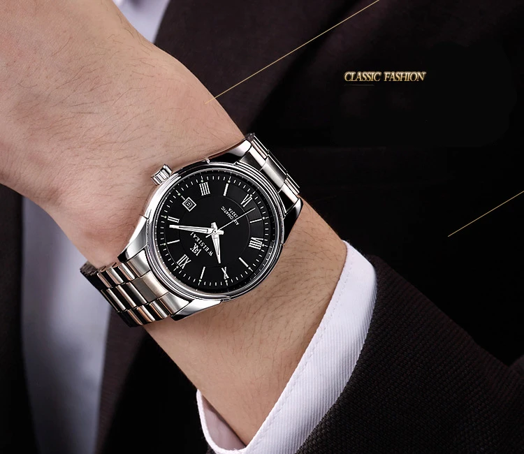 Top Brand Luxury Mechanical Watches Fashion Business Casual Sports Dress Automatic Self Men Watch Durable Classic Montre Homme
