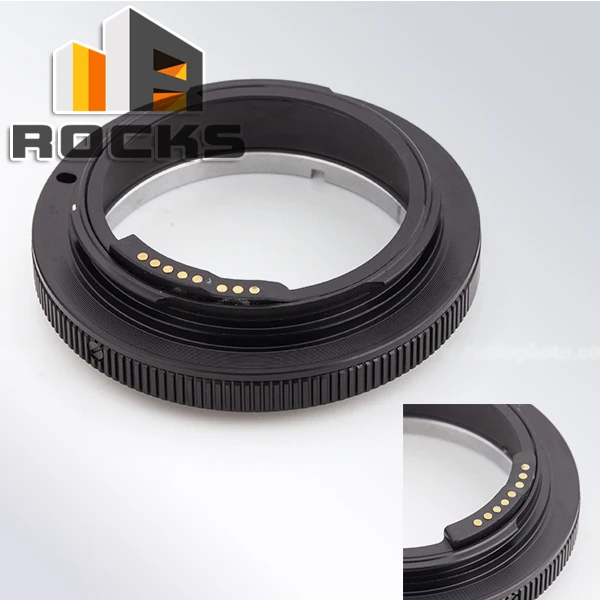 US Pixco GE-1 macro AF Confirm Lens Adapter suit For Canon FD Lens to Canon EOS 7DII 5DII 70D 100D 650D 700D Better than EMF
