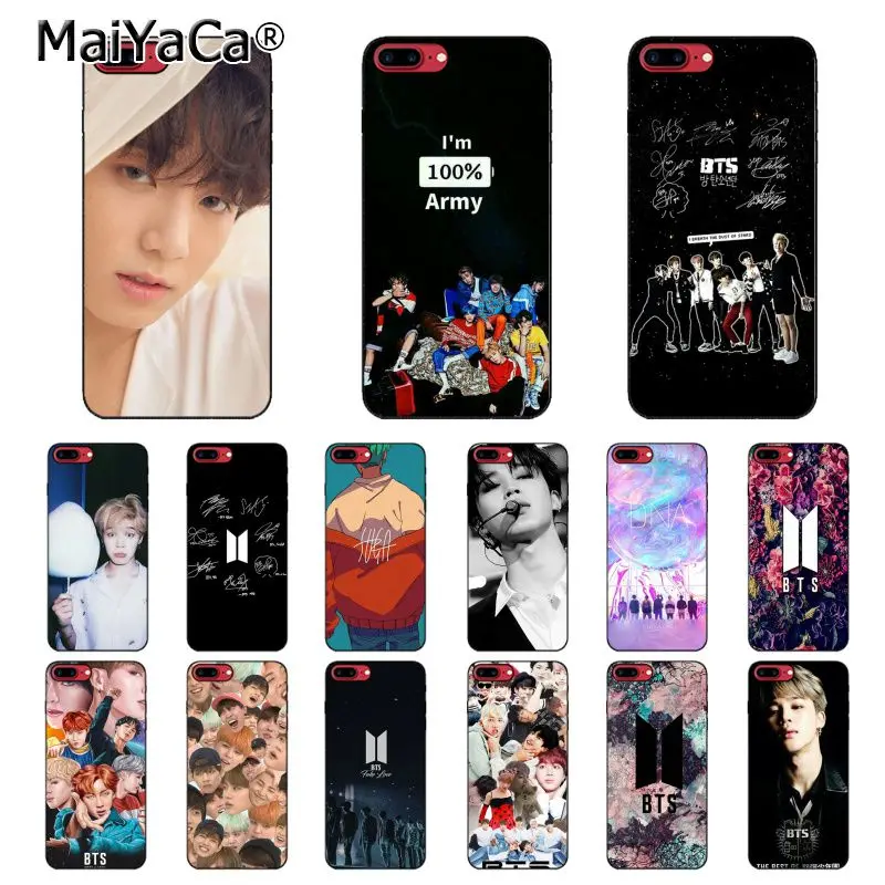 

MaiYaCa BTS Korea Bangtan Boys Young Forever Phone Case for iPhone 8 7 6 6S Plus X XS MAX 5 5S SE XR 10 Cover