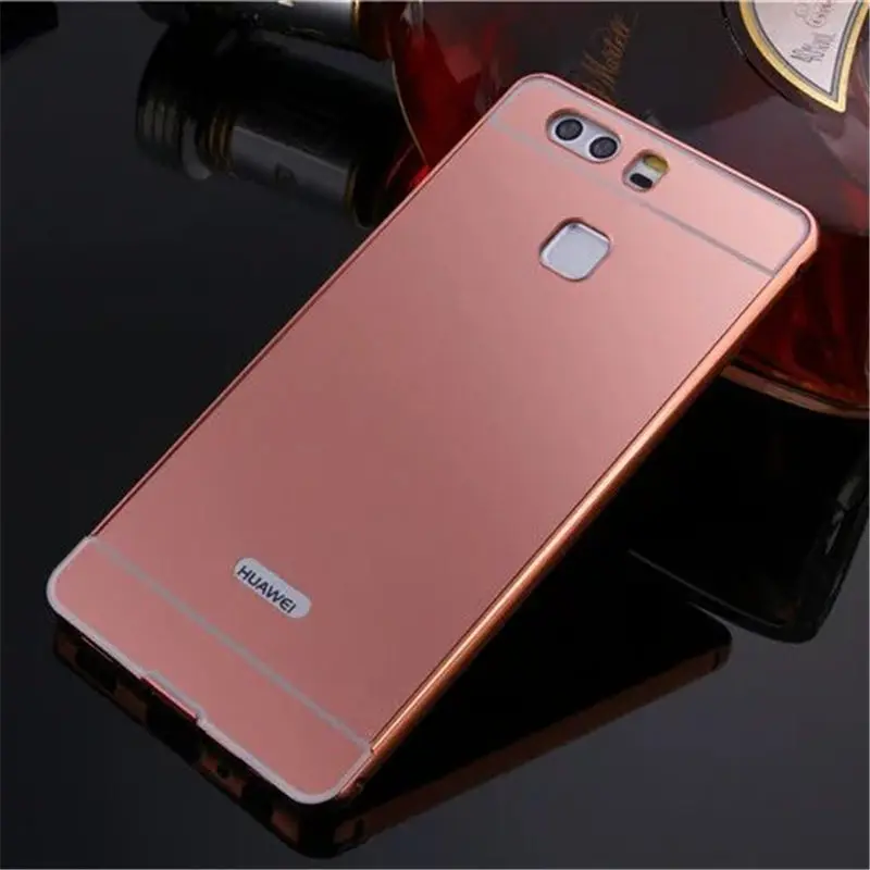 Для Huawei Ascend P9 оболочки кожи высокого качества Роскошные гальванических