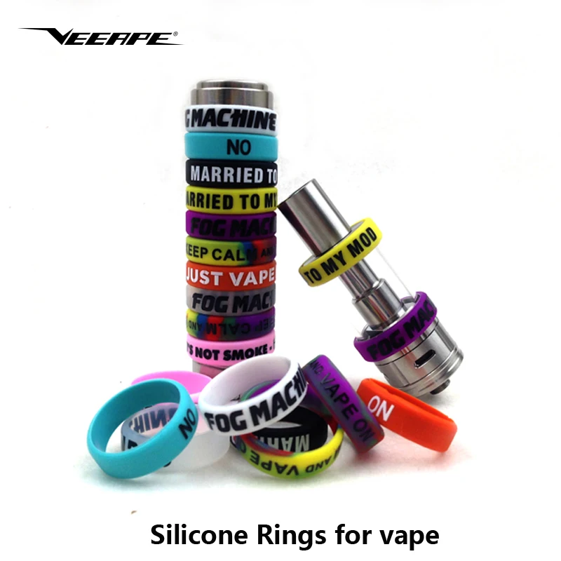 Veeape Silicone Rubber Band Vape Ring Anti Slip for Mechanical Mod RBA
