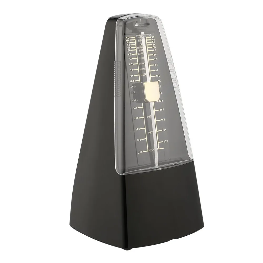 Traditional Wind Up Mechanical Metronome Loud Sound with Audible Click