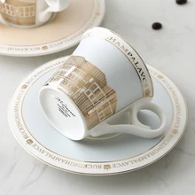 Креативная керамическая кофейная кружка в скандинавском стиле, чашка для молока, чашка для чая с блюдцем, кофейная кружка для путешествий, набор креативных кофейных кружек из костяного фарфора