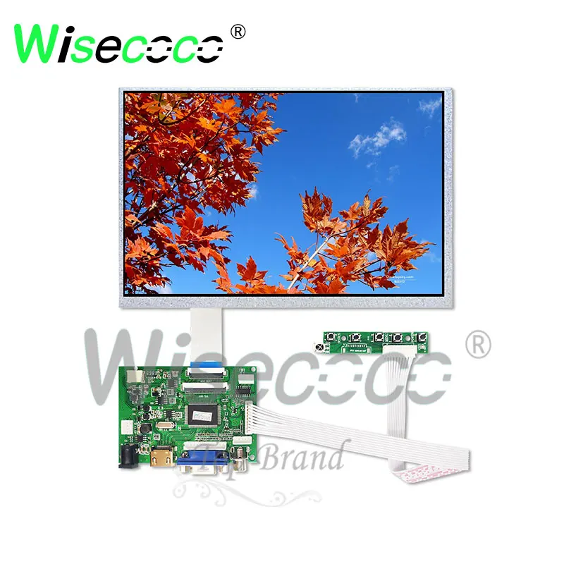 

10.1 inch TFT LED screen 1280*800 1000 nits with backlight for laptop and tablet notebook with VGA HDMI driver board