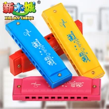 1pc New 4 color Swan Harmonica Key of C for Blues Rock Jazz Folk Harmonicas Children ‘s educational toys gift