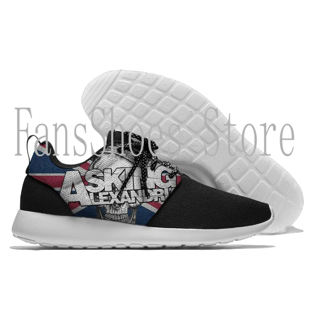 running shoes women and man sneakers breathable free run Asking Alexandria sneakers