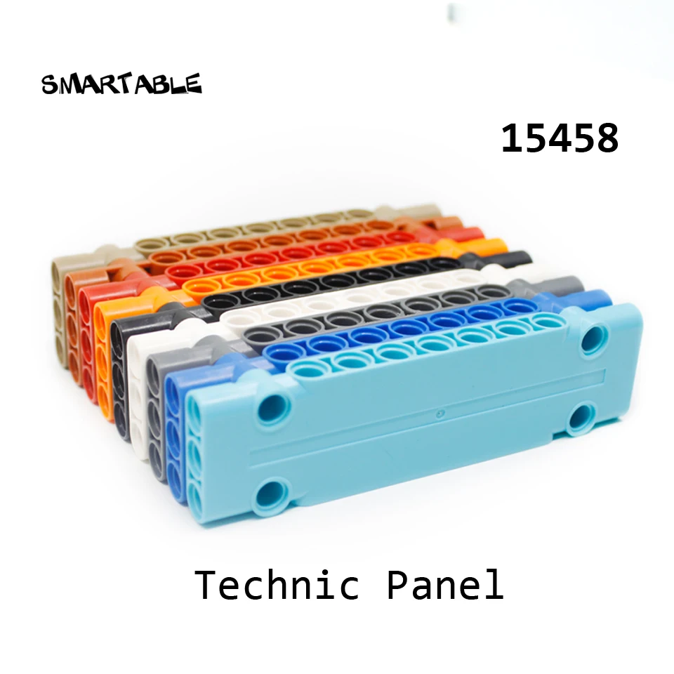 

Smartable Technic Panel 1x3x11 Building Blocks MOC Part DIY STEAM Toys For Kids Ceartive Compatible Technic 15458 6pcs/lot