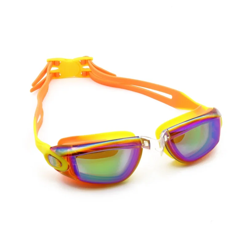Очки для плавания для мальчиков и девочек с защитой от тумана, Профессиональные Водонепроницаемые силиконовые очки для плавания в бассейне, детские очки для плавания, одежда для плавания