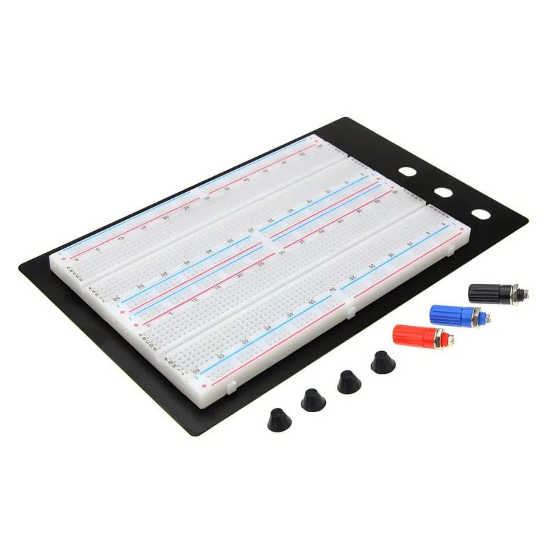 

SYB-1660 Solderless Breadboard Protoboard 4 Bus Test Circuit Board Tie-point 1660 ZY-204