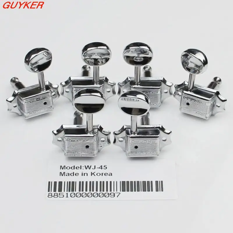 6 x новые винтажные головки машины Wilkinson WJ45 для LP SG ES|Детали и аксессуары гитар| |