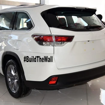 

35*3.3cm #BuildTheWall decal sticker car truck wall politic immigration republican - New Style Hot Vinyl Sticker