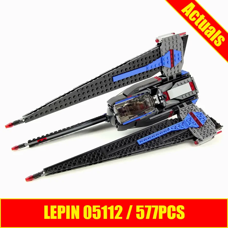 597pcs Lepin 05112 Star Wars Tracker I 75185 Building Kit Children Educational Building Blocks Bricks