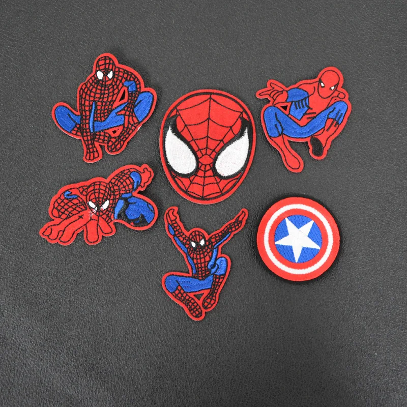 

Yicai 1 PCS Superman Spiderman Batman patches for clothes