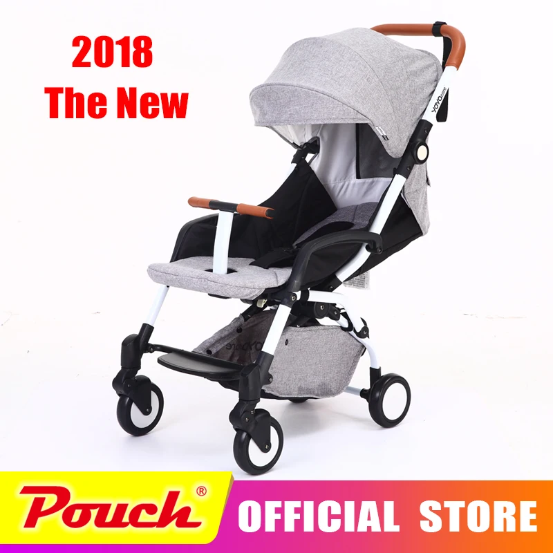 

YOYACARE Style baby stroller ultra-lightweight folding can sit can lie high landscape umbrella baby trollers summer and winter