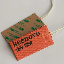 " X 4", 100 Вт 120 В, Keenovo Универсальный Мощный гибкий силиконовый нагревательный коврик/элемент