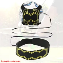 Control de habilidades Kick Ball correa de fútbol ayuda de entrenamiento Durable elástico Returner neopreno práctica manos libres entrenador de fútbol