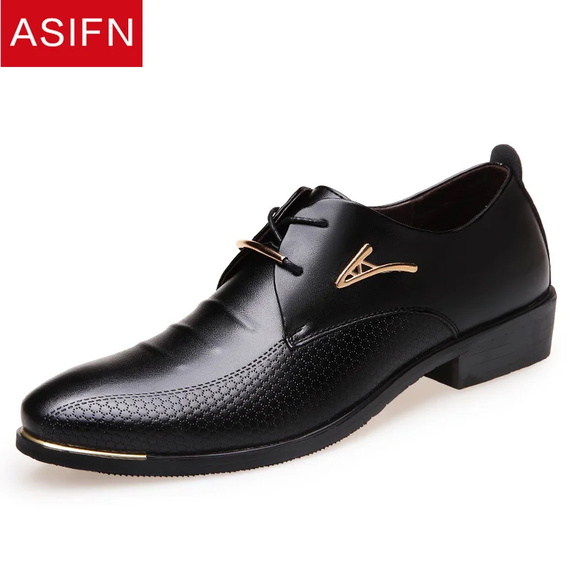 

ASIFN Oxford Men Shoes for Male Leather Shoe Casual Spring Autumn Male Flat Patent Luxury Brand Designer Shoes Men High Quality