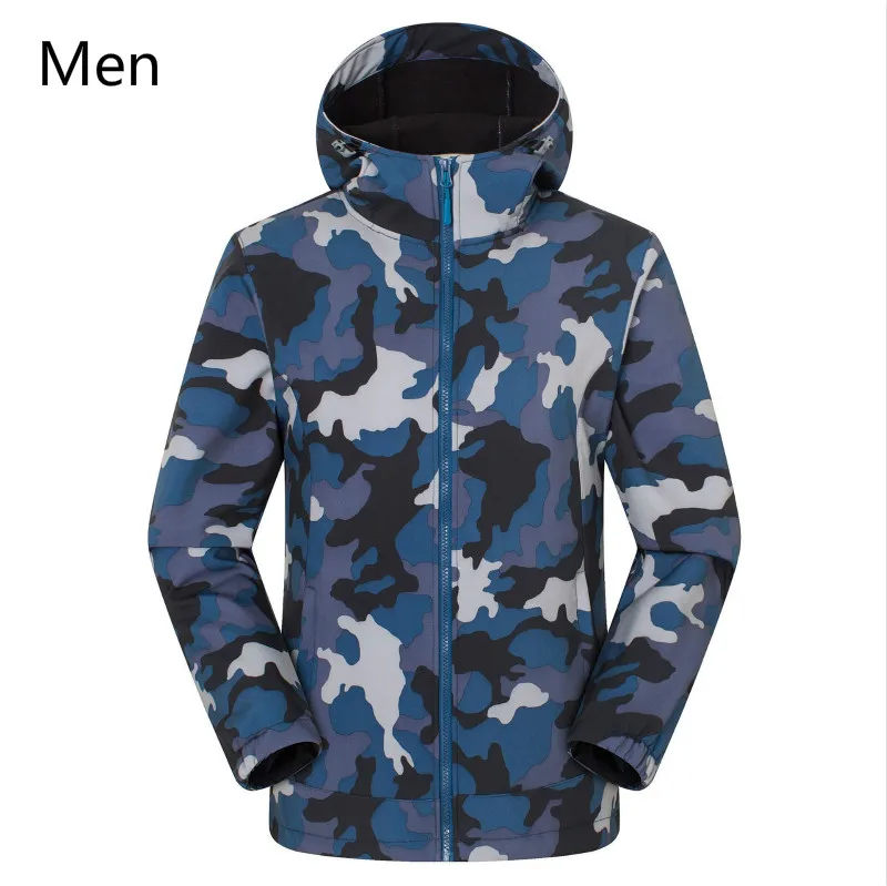 Otoño e invierno, senderismo Deporte Pantalón de piel de tiburón de camuflaje asalto ropa de lana caliente trekking camping abrigo Otoño e invierno, senderismo Deporte Pantalón de piel de tiburón de camuflaje asalto ropa de lana caliente trekking camping abrigo