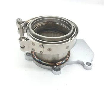 

3" inch Turbo Downpipe Flange V-band Kit For Cummins Holset WH1C HX35 HX35W HX40