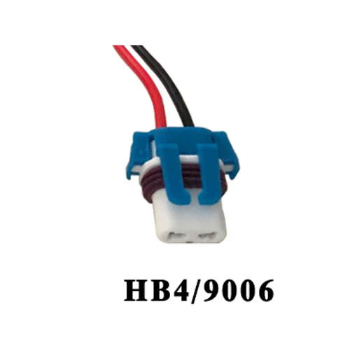 Керамический разъем Viecar для H1/H3/H4/H7/H8/H11/HB3 9005/HB4 9006/BA15S/BAU15S/T10/T20 LEDBulb разъем кабеля автомобильной лампы - Название цвета: HB4 9006Bulb