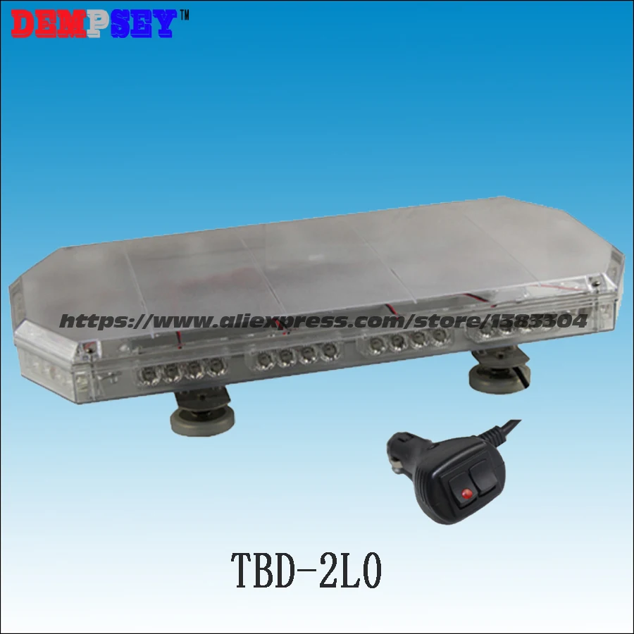 TBD-2L1 светодиодный мини lightbar, DC12V/24 В мигающий свет/Красная пожарная машина Rescue сигнальная лампа/тяжелая магнитное основание светодиодный свет