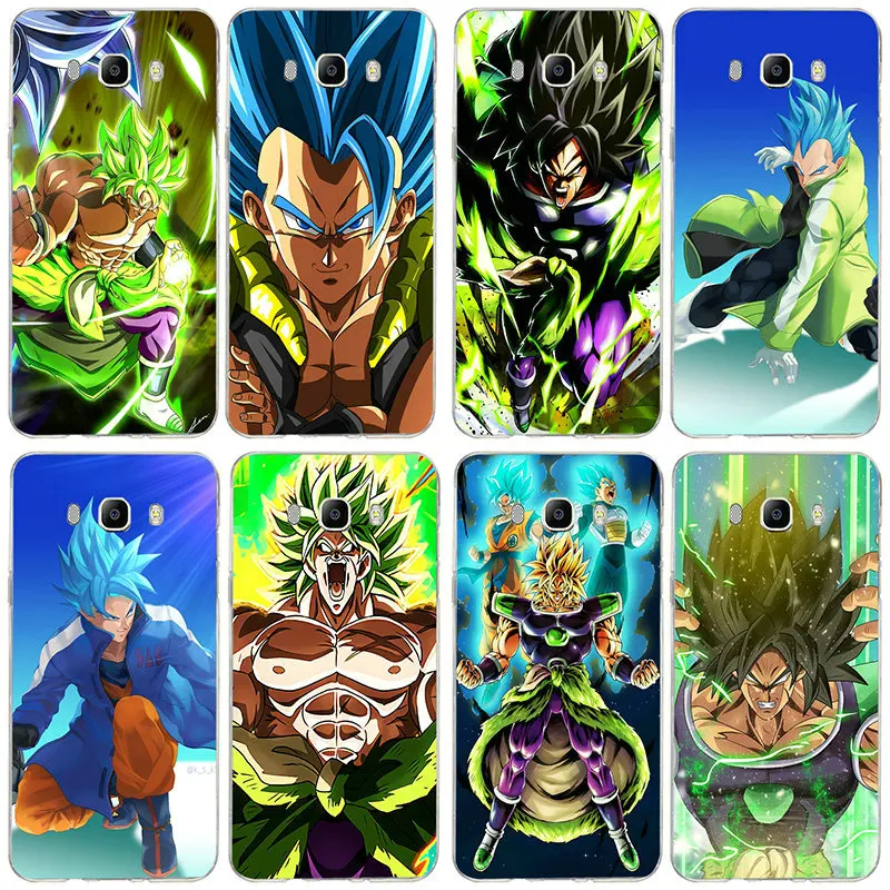 

Soft TPU Silicon Cell Phone Cases for Samsung S2 S3 S4 S5 Mini S6 S7 Edge S8 S9 S10 Plus Lite Note 5 8 9 Dragon Ball Super Broly