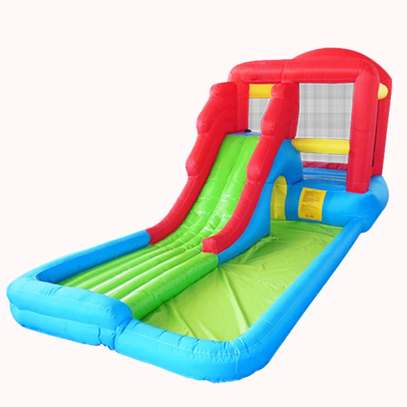 Inflatable Slide Bouncer Doctor Dolphin With The Game Pool for Kids