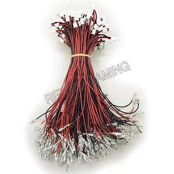 

10pcs/lot Arcade push button 2 pin cable HAPP style SANWA button switch wires for Jamma arcade USB Encoder wiring harness