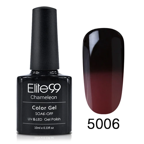 Elite99 хамелеонический Гель-лак для ногтей, 10 мл, меняющий цвет при температуре, Гель-лак для УФ-отверждения, меняющий настроение, Гель-лак для ногтей - Цвет: 5006
