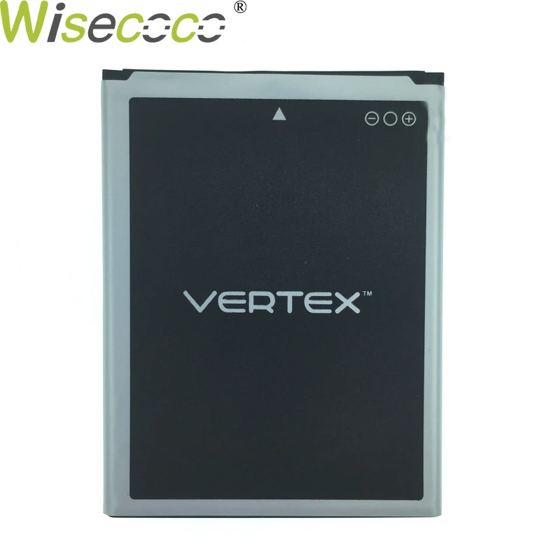 Wisecoco 2pcs в наличии Новый 2200mAh аккумулятор удачи для Vertex impress LUCK Smart мобильный