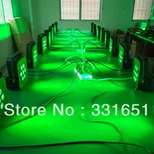 6 шт./коробка Горячее предложение номинальной света RGBAW LED PAR может свет 7x15 Вт 5in1 5/9 Каналы