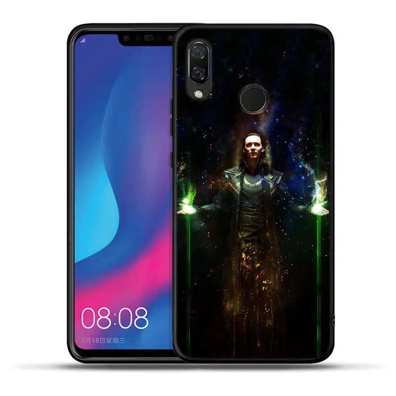H1233 Чехол Marvel звездное небо для huawei Honor 20 Pro 10 9 9i 8 Lite 8X 8C 7A 7X V20 View 20 Черный силиконовый чехол Grrot Captain Coque - Цвет: H1233