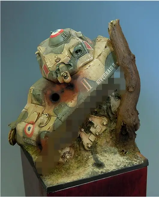 Новинка несобранная основа для сцены 1/35 60 мм * (без трека) набор из смолы игрушки