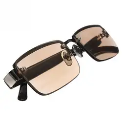Модные очки для чтения цвета чая женские мужские коричневый с кристаллами наполовину в оправе офисные рабочие антирадиационные
