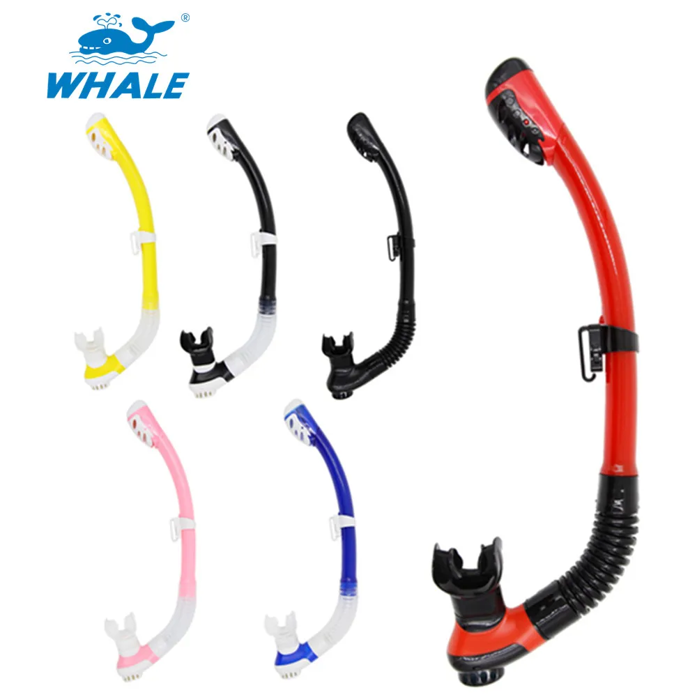 WHALE Total Dry Snorkel Diving Snorkeling Swimming Multi color Snorkel