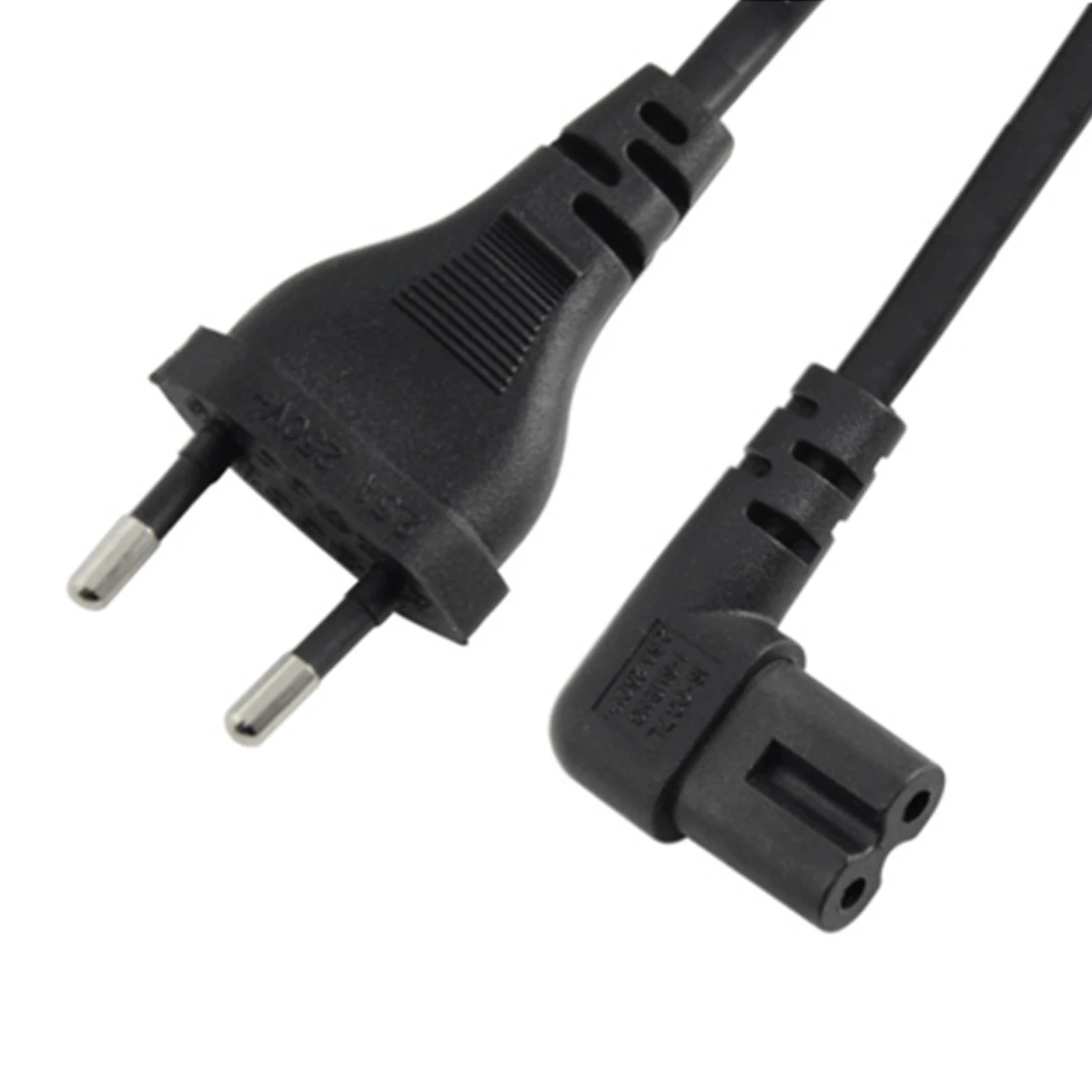 Graus Cabo de Alimentação da ue 2pin Iec320 c7 Cabo Extensão para Dell Carregador Portátil Canon Epson Impressora Rádio Alto-falante Ps4 Xbox um s 90 - Imagem 4