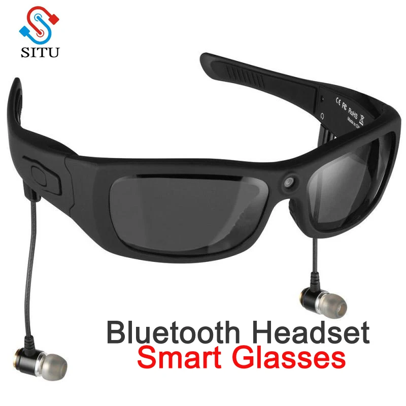 

Eyewear Sunglasses Camera Support Music Video Recorder DVR DV MP3 Camcorder Music glasses with earphone