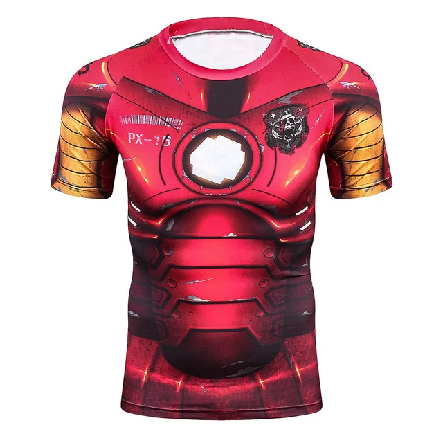 youth superhero compression shirts