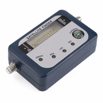 

Satellite Finder Signal Identifier Satellite Receiver TV Reception System Strength Meter Detector Pointer With Compass