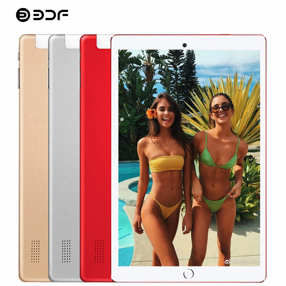 

BDF 10 Inch Tablet Pc Android 7.0 Tab Octa Core 3G Tablet 4GB/32GB Dual SIM Card 1920*1200 IPS Mobile Phone Call Tablet Android