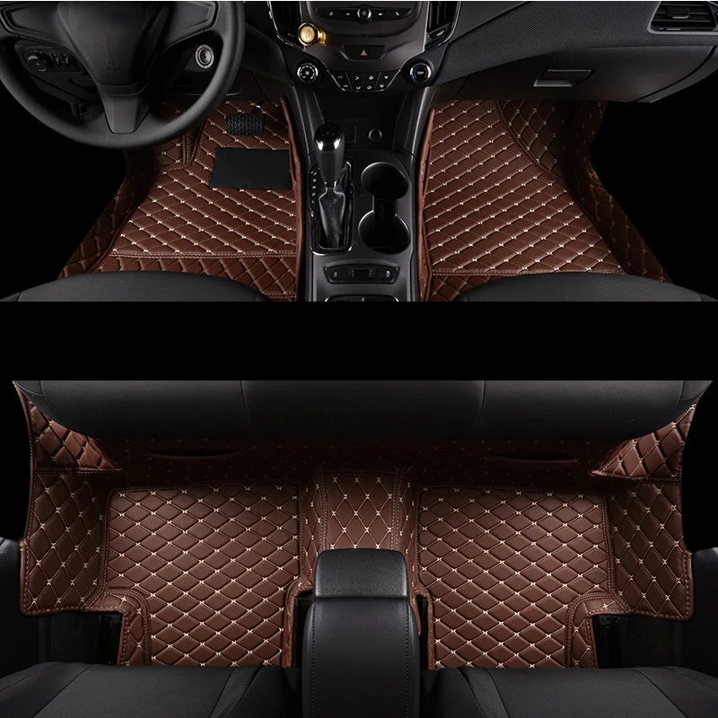 

lsrtw2017 fiber leather car floor mat for chevrolet cruze 2008 2009 2010 2011 2012 2013 2014 2015 2016 2017 2018 2019 2020