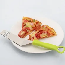 1 шт. Кухня Accessaries нержавеющей Нержавеющая сталь сыр резак сыр масло плоскости Slicer Торт Пицца лопатой KX 169