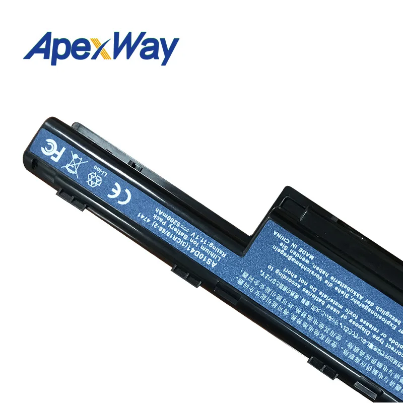 Аккумулятор ApexWay для ноутбука Acer Aspire E1 V3 серия 431 471 471G 771G 421 531 571 551G 571G|battery for acer